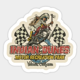 Indian Dunes Motor Recreation Park 1970 Sticker